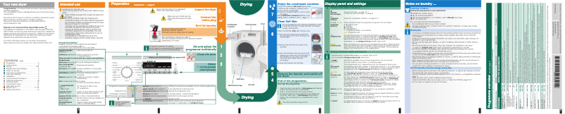 Page 1 de la notice Guide d'installation Siemens WT46B310EE