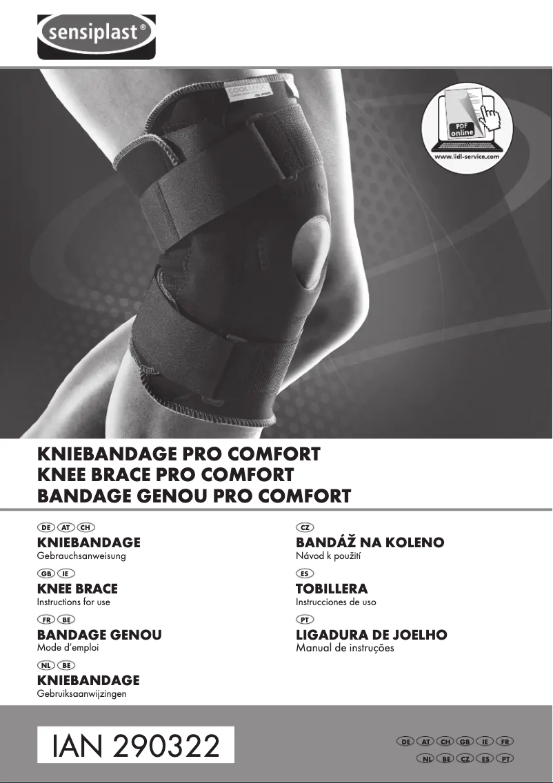 Page n°1 - Manuel utilisateur Sensiplast IAN 290322