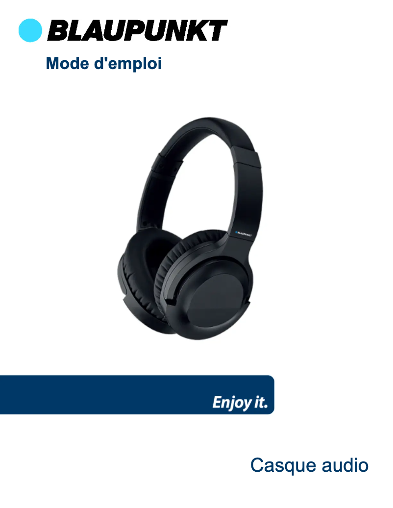 Image de la première page du manuel de l'appareil BLP4320