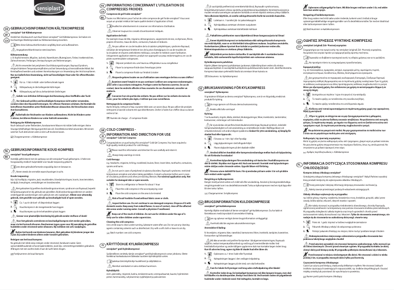 Page 1 de la notice Manuel utilisateur Sensiplast IAN 285312