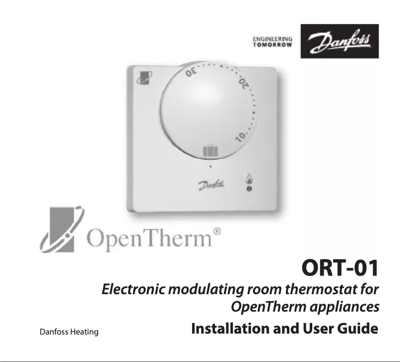Page n°1 - Manuel utilisateur Danfoss ORT-01