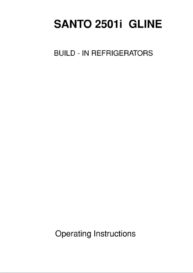 Page 1 de la notice Manuel utilisateur AEG Santo 2501 i Glassline