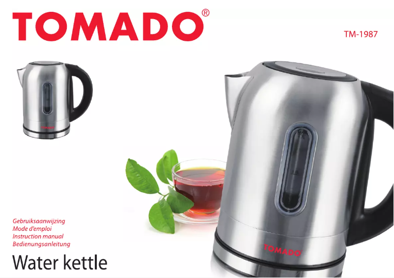 Page 1 de la notice Manuel utilisateur Tomado TM-1987