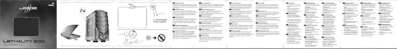 Page 1 de la notice Manuel utilisateur Hama uRage Lethality 200