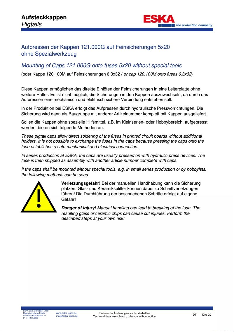 Image de la première page du manuel de l'appareil 120.100M