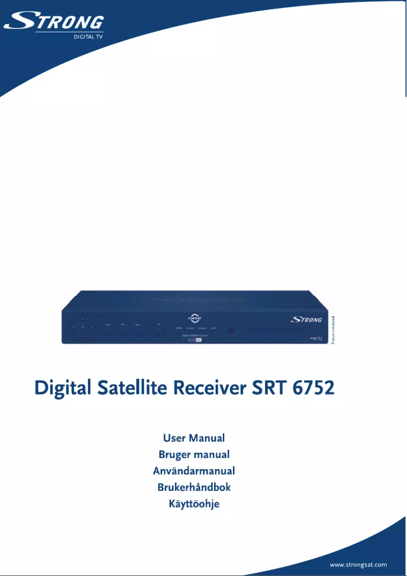 Page 1 de la notice Manuel utilisateur Strong SRT 6752