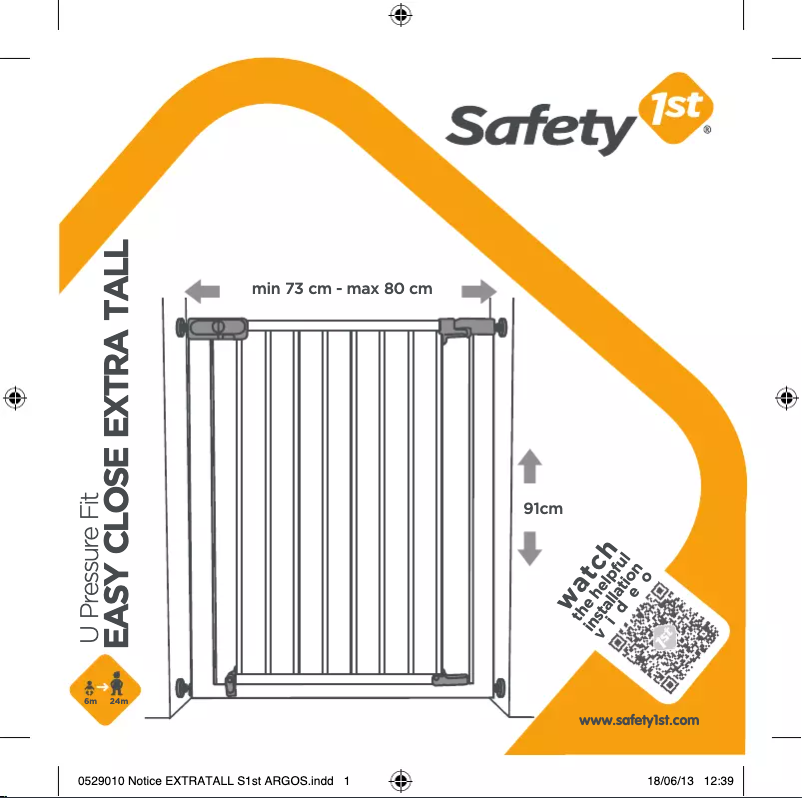 Page 1 de la notice Manuel utilisateur Safety 1st 24244311