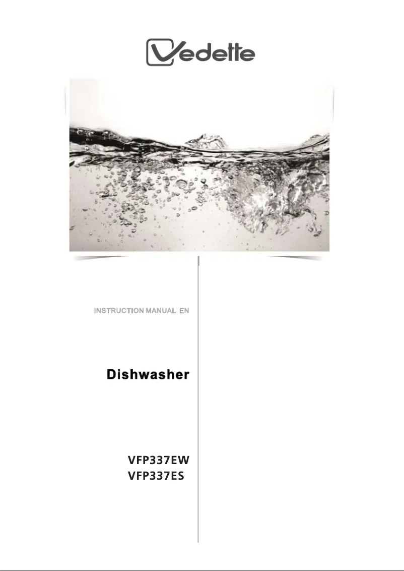 Image de la première page du manuel de l'appareil VFP337ES
