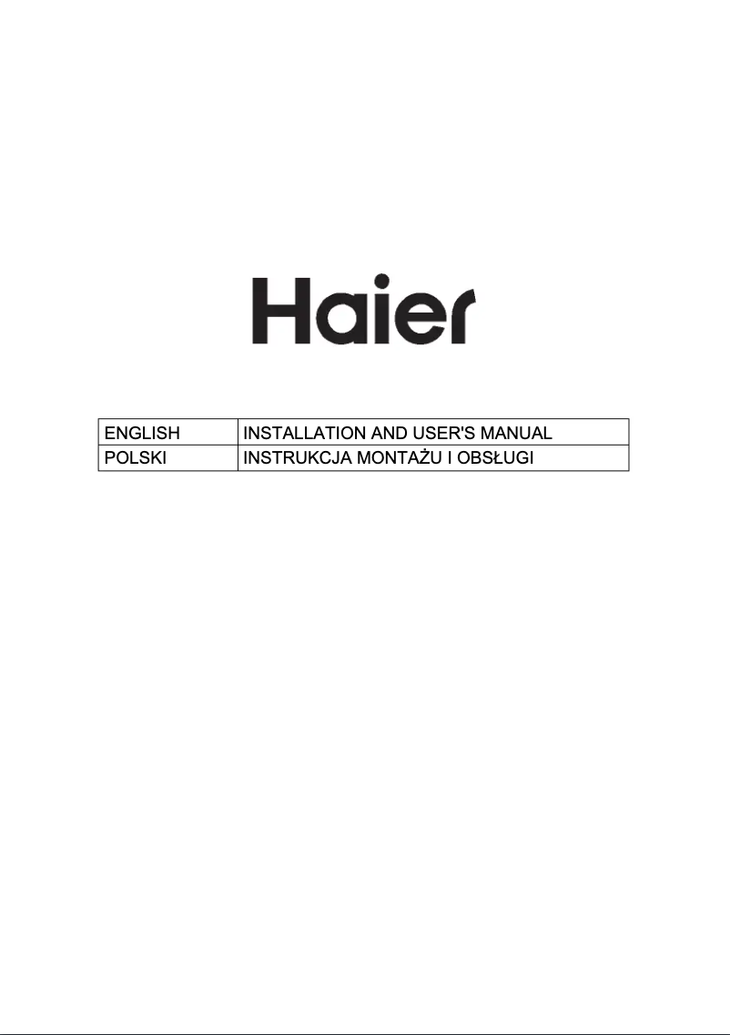 Image de la première page du manuel de l'appareil HADG6DS2XWIFI