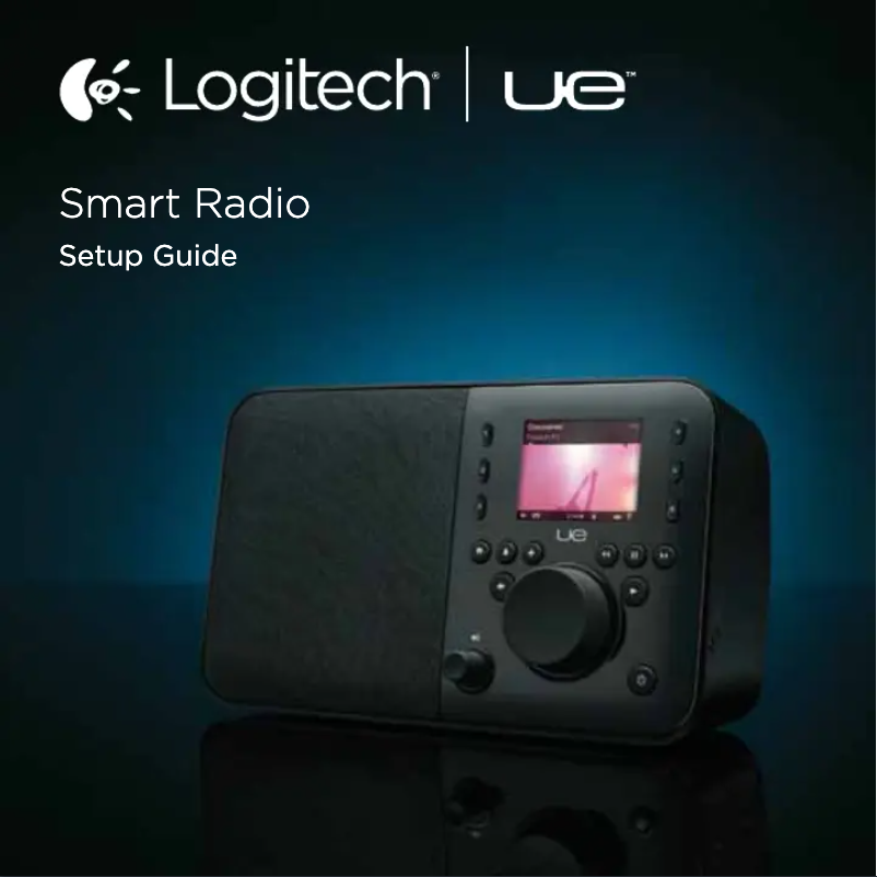 Page 1 de la notice Manuel utilisateur Logitech UE Smart Radio