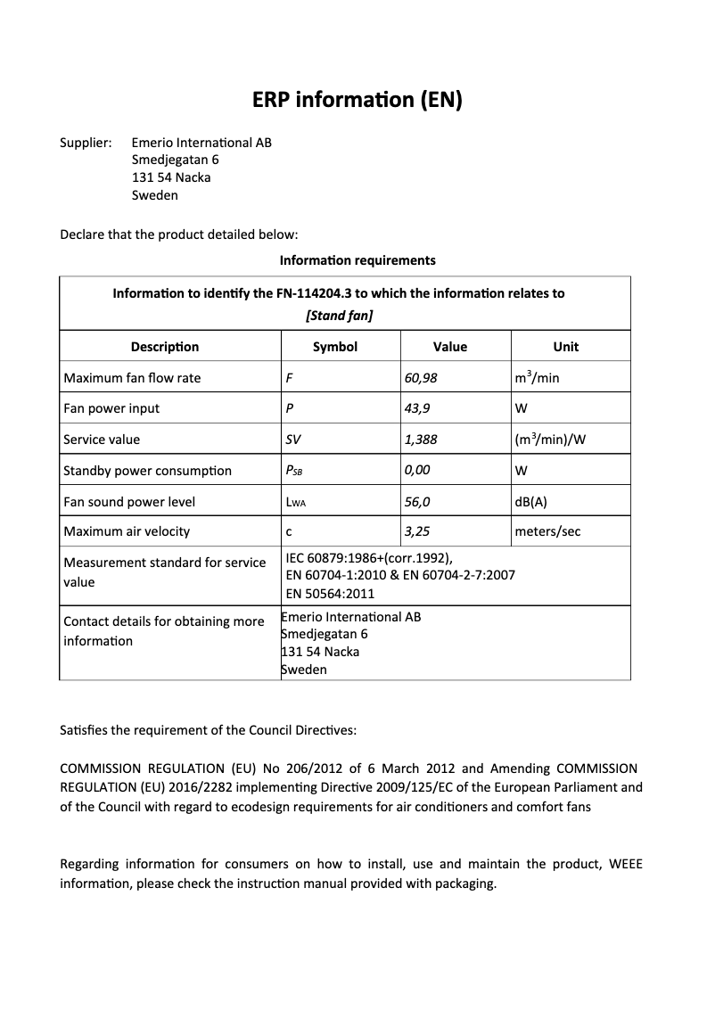 Image de la première page du manuel de l'appareil FN-114204.3