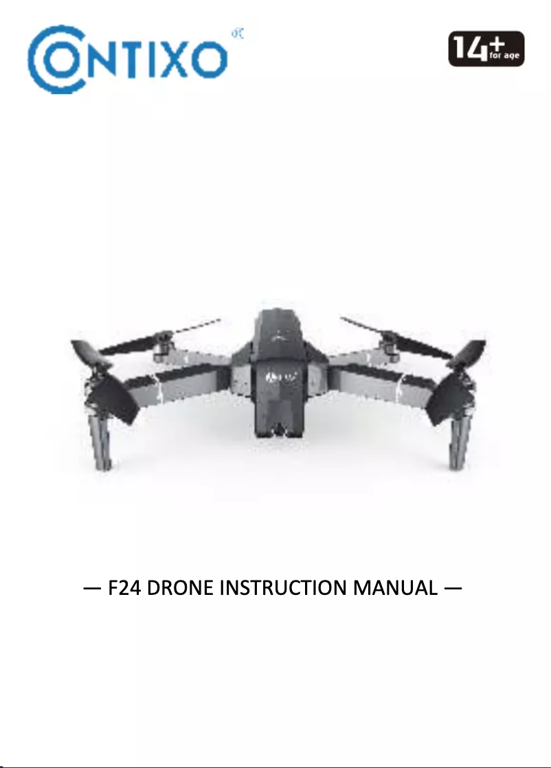 Page 1 de la notice Manuel utilisateur Contixo F24