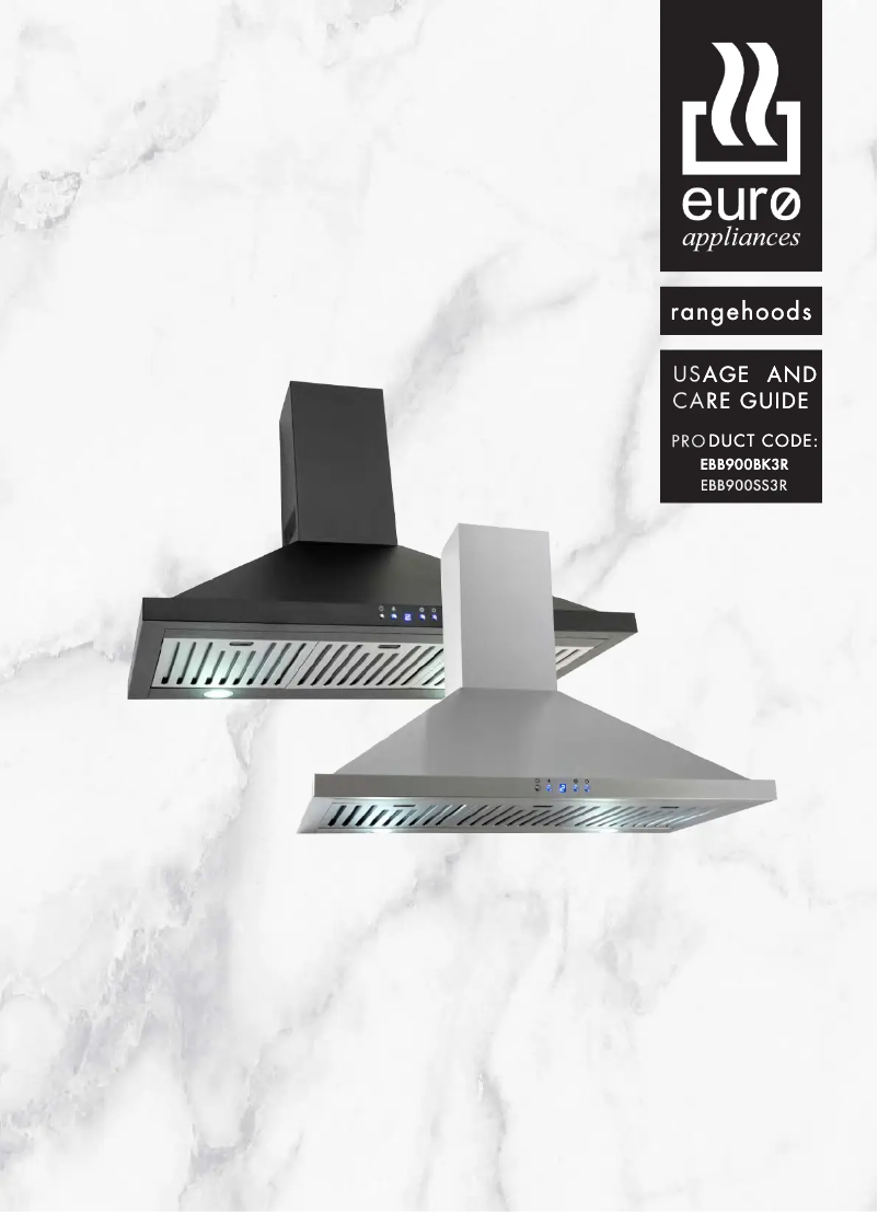 Page 1 de la notice Manuel utilisateur Euro Appliances EBB900BK3R