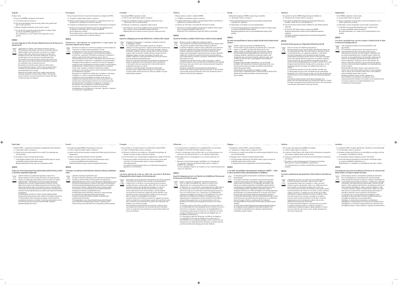 Image de la première page du manuel de l'appareil C27G55TQWU