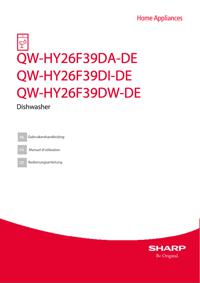 Image de la première page du manuel de l'appareil QW-HY26F39DW-DE