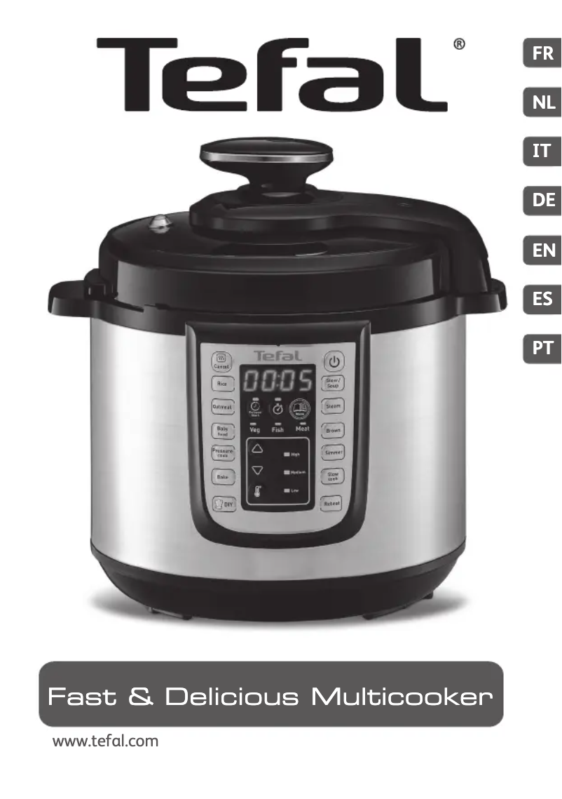 Page n°1 - Manuel utilisateur Tefal Fast & Delicious CY505