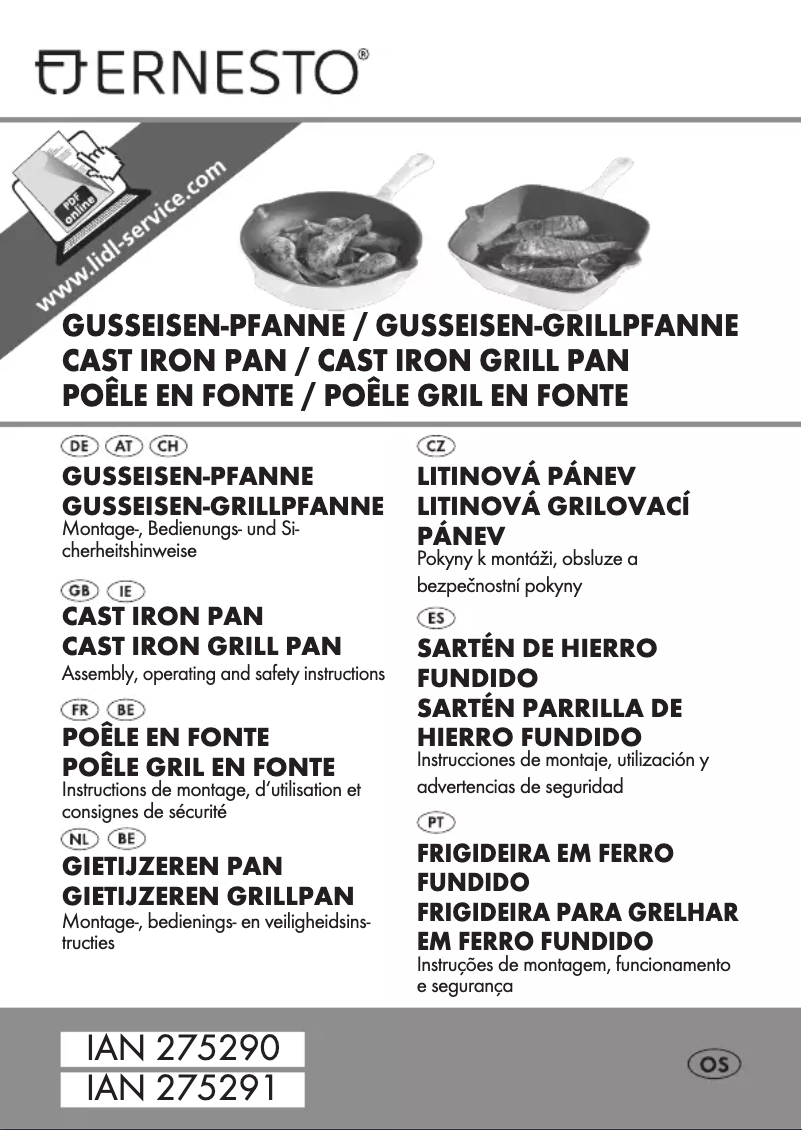 Página 1 del manual Manual de usuario Ernesto IAN 275290