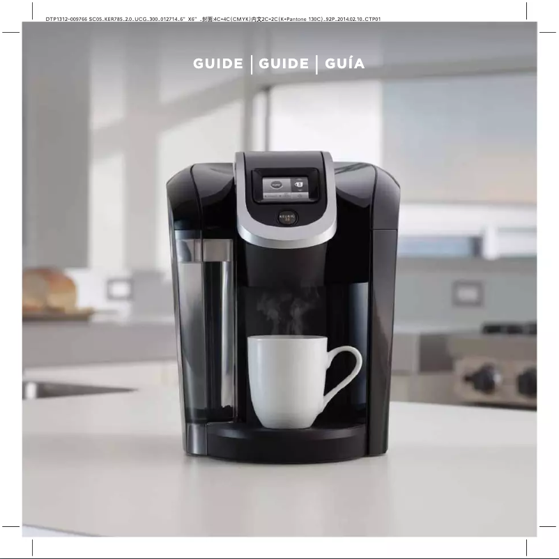 Page n°1 - Manuel utilisateur Keurig K-Cup 2.0 Brewer K350