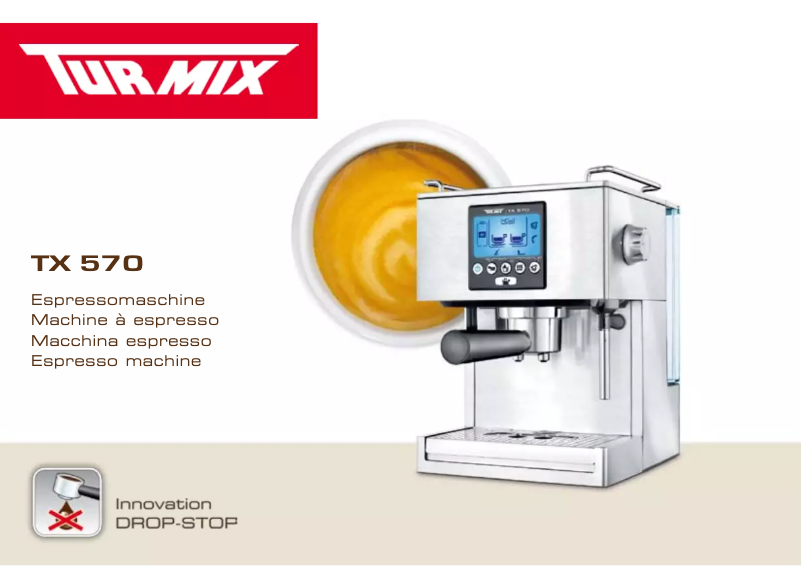 Image de la première page du manuel de l'appareil TX 570