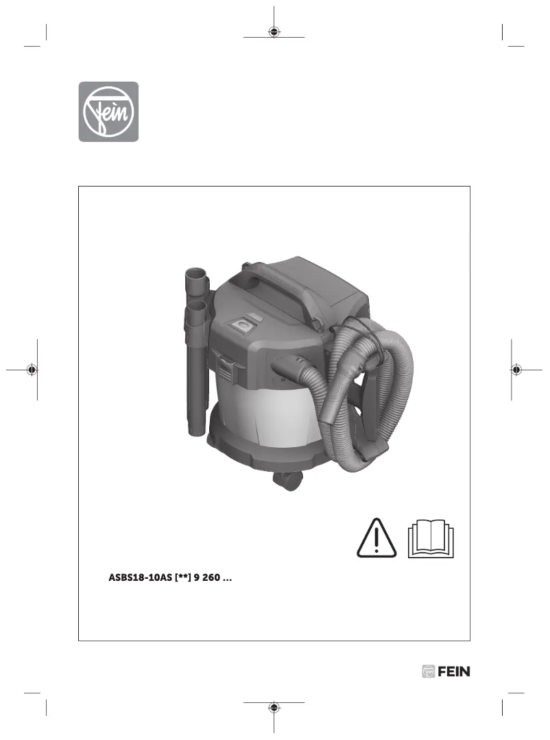 Page 1 de la notice Manuel utilisateur Fein ASBS 18-10 AS