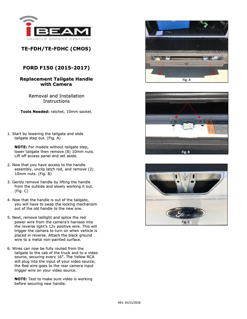 Page 1 of the manual Installation Guide Metra TE-FDH