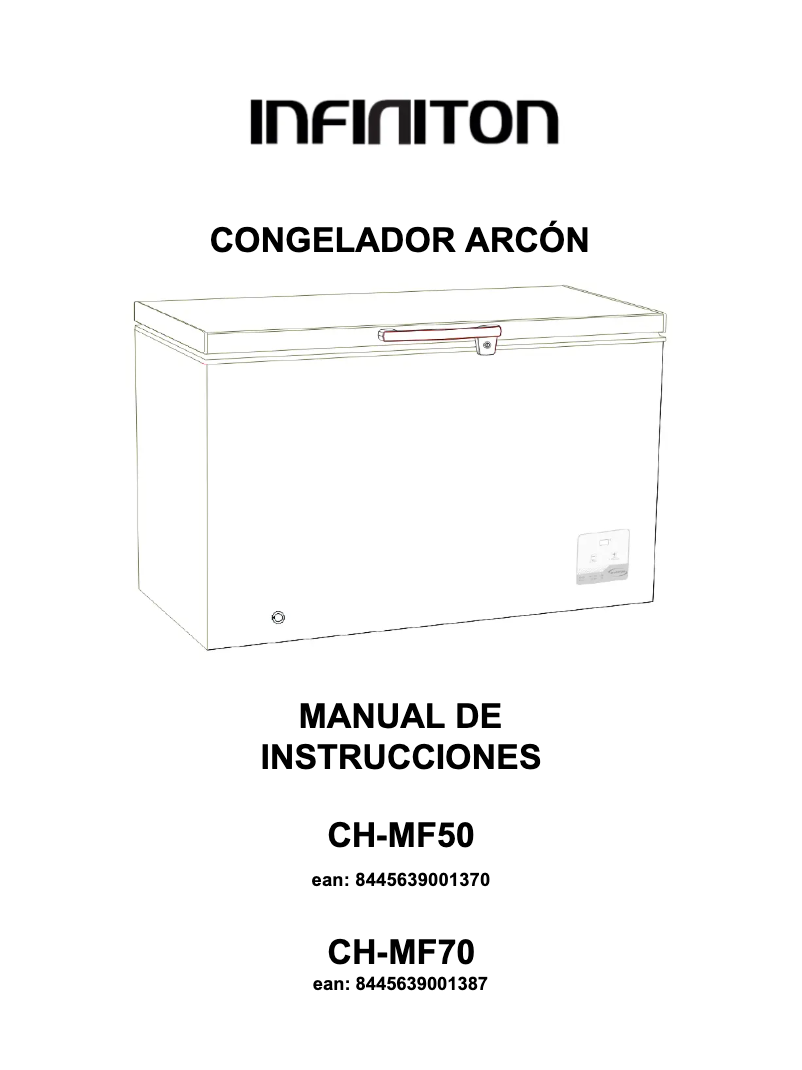 Page 1 de la notice Manuel utilisateur Infiniton CH-MF70