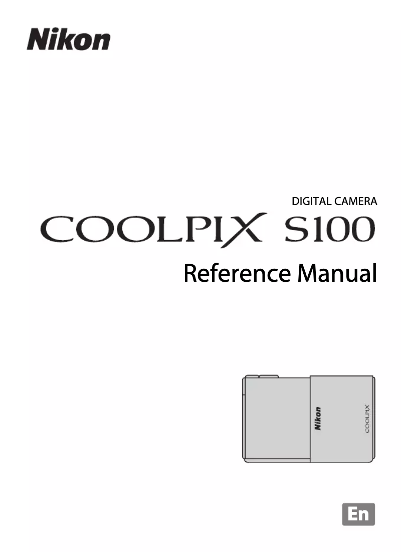 Page n°1 - Manuel utilisateur Nikon Coolpix S100
