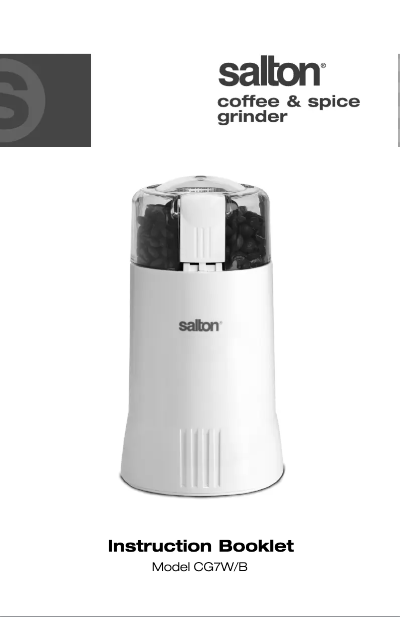 First page image of the manual for CG7