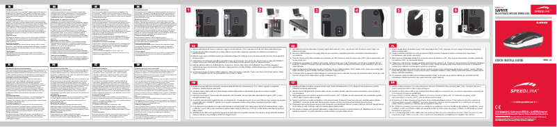 Page 1 de la notice Manuel utilisateur Speed-Link SL-6375-SSV
