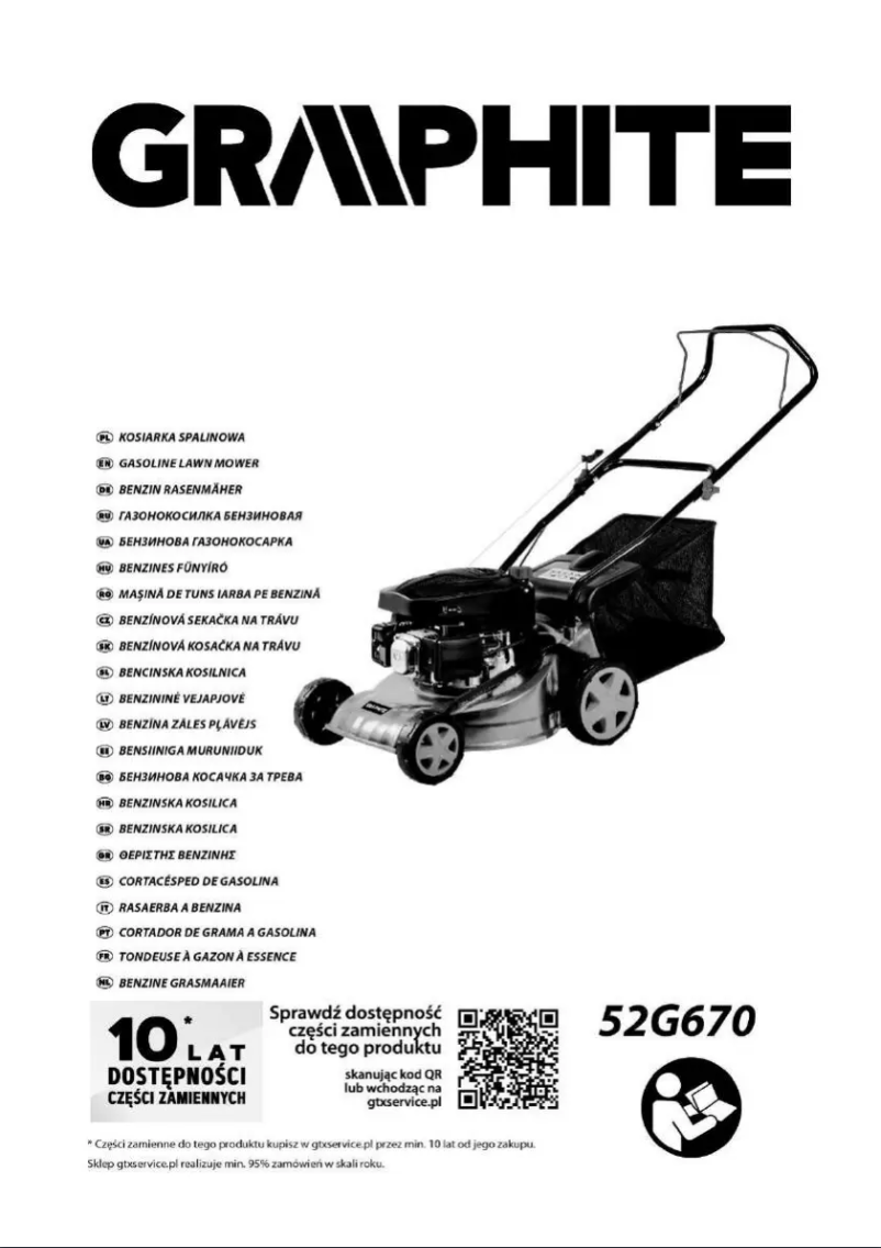 Image de la première page du manuel de l'appareil 52G670