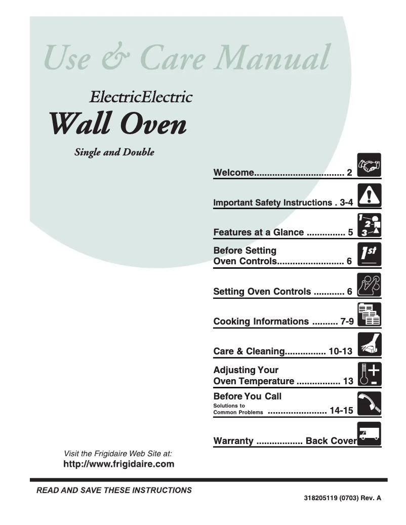Image de la première page du manuel de l'appareil FEB27S7FC