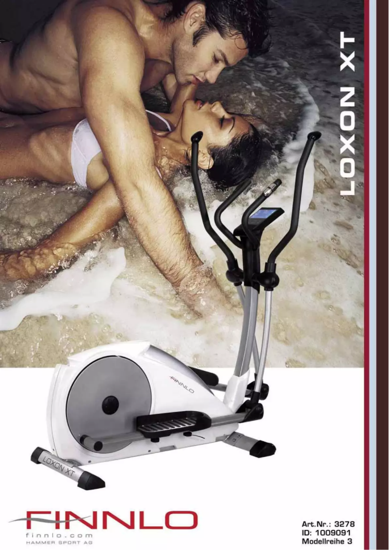 Image de la première page du manuel de l'appareil 3278 Loxon XT