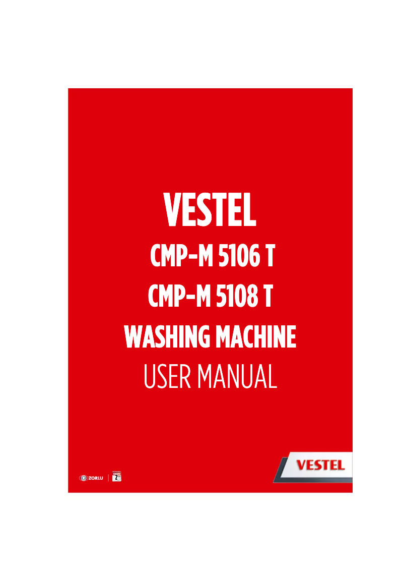 Page 1 de la notice Manuel utilisateur Vestel CMP-M 5108 T