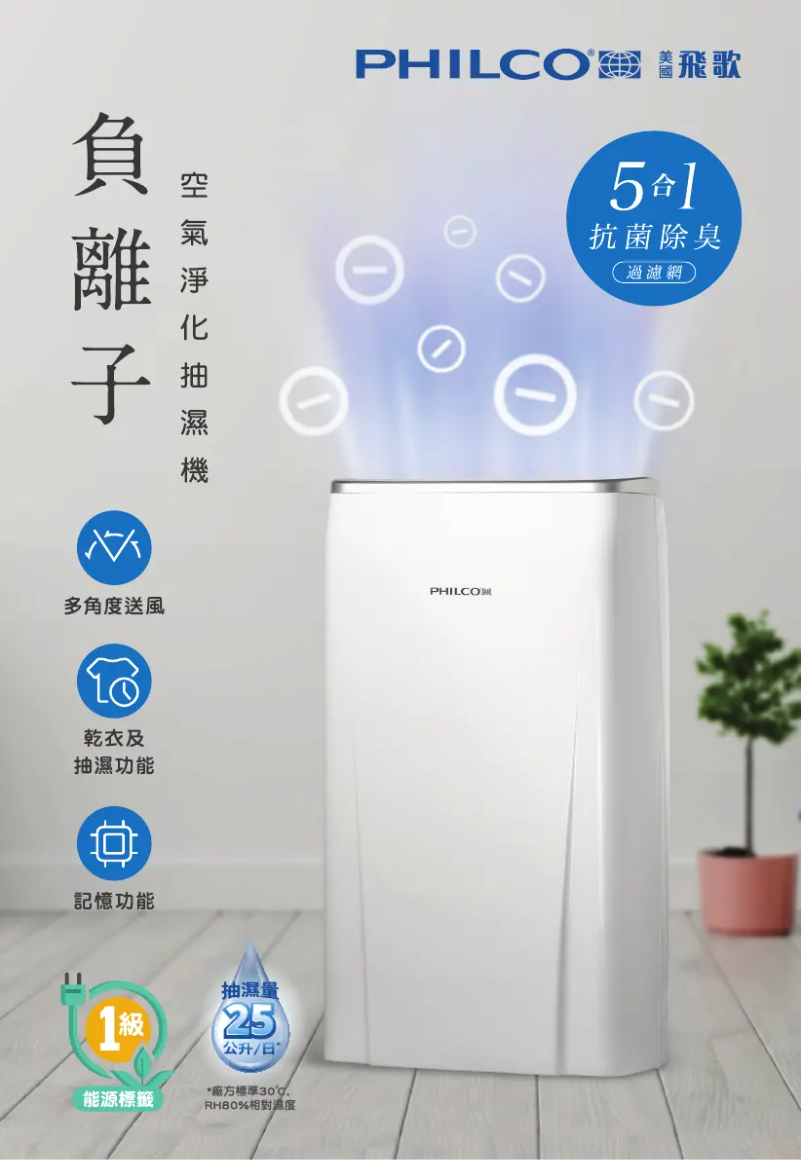 Page 1 de la notice Manuel utilisateur Philco PDH25WWX