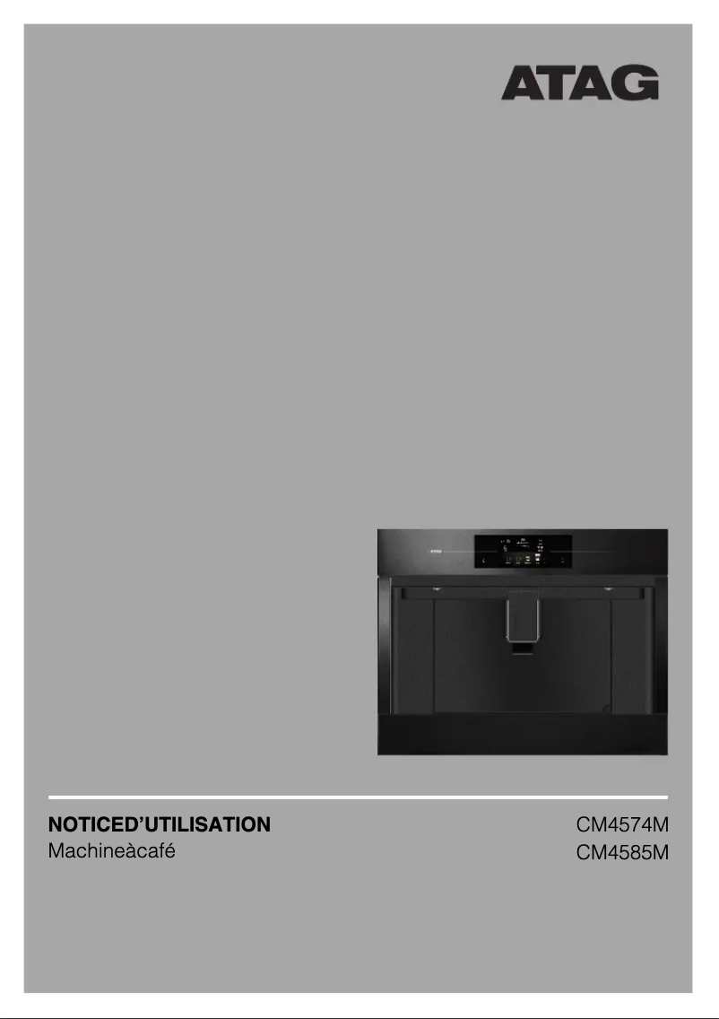Image de la première page du manuel de l'appareil CM4574M