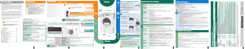 Page 1 de la notice Manuel utilisateur Bosch WTW86298SN