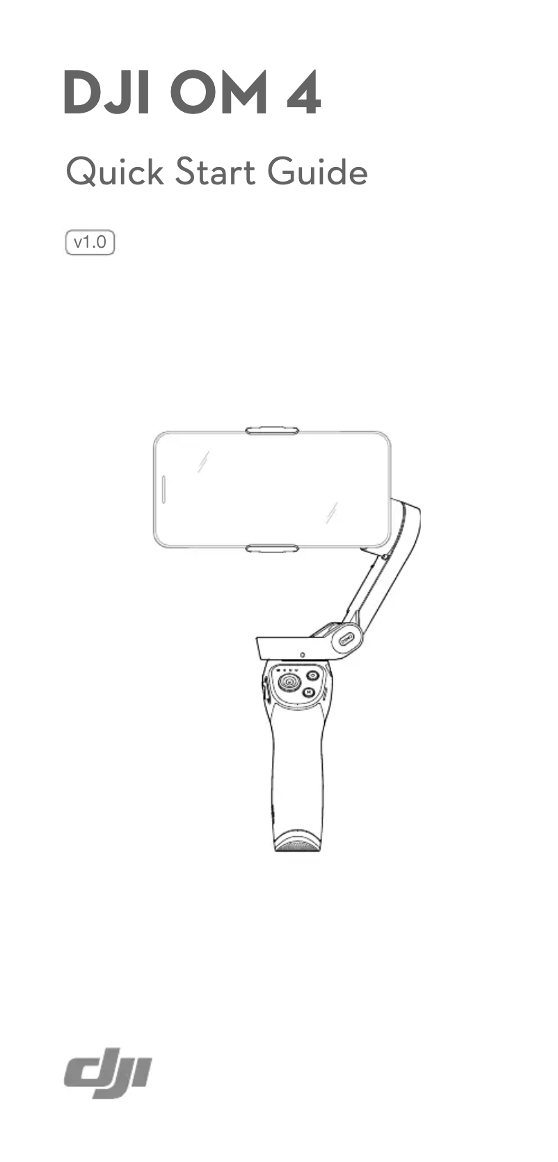 Image de la première page du manuel de l'appareil Osmo Mobile 4