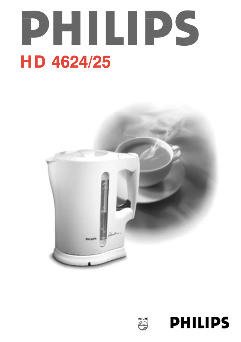Page n°1 - Manuel utilisateur Philips HD4625