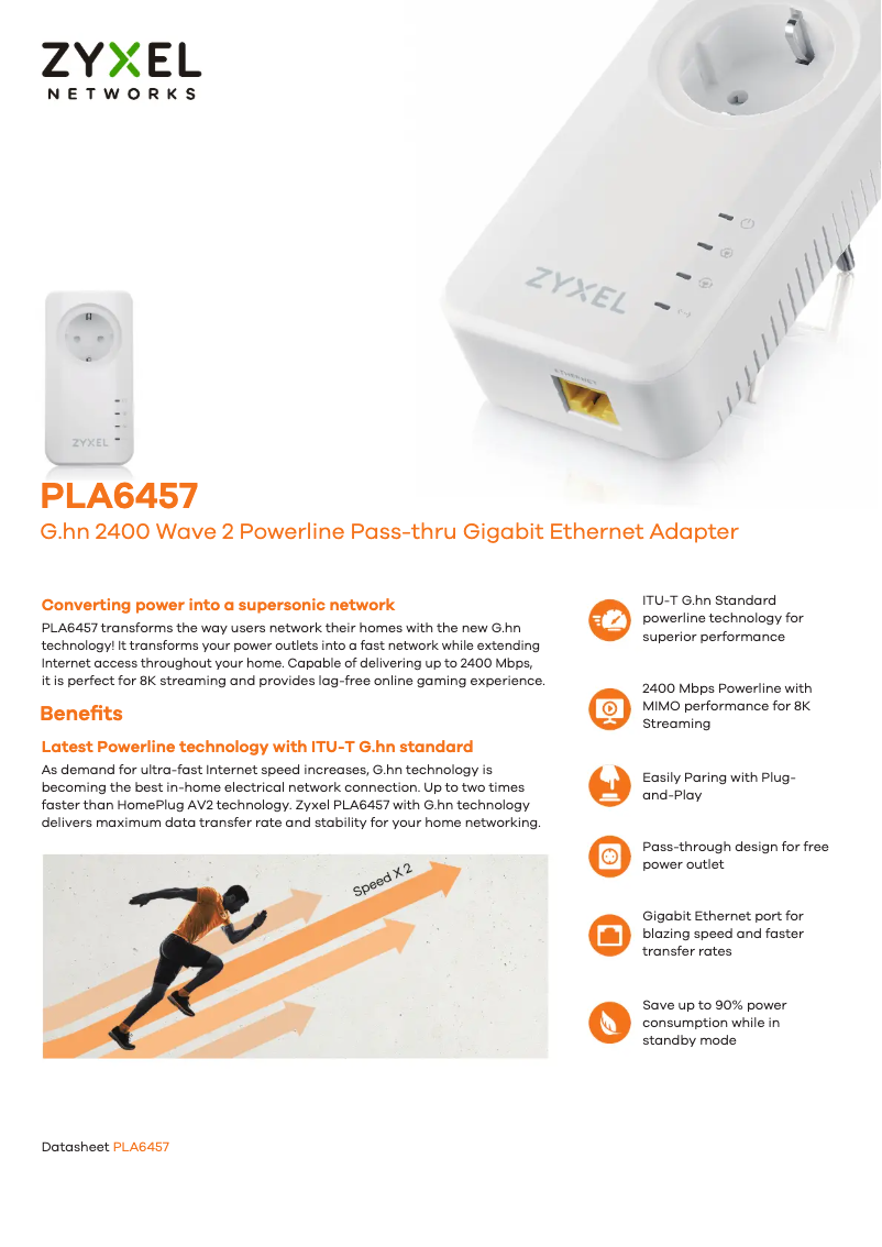 Image de la première page du manuel de l'appareil PLA6457