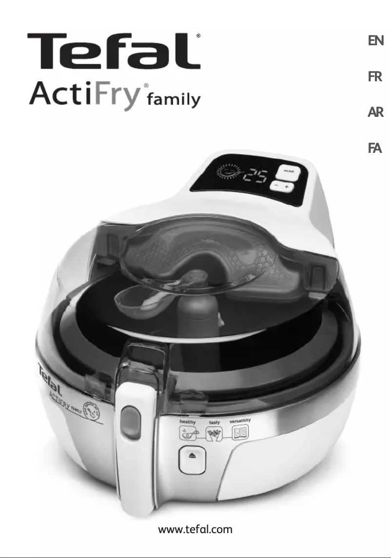 Página 1 del manual Manual de usuario Tefal ActiFry Family AH900072