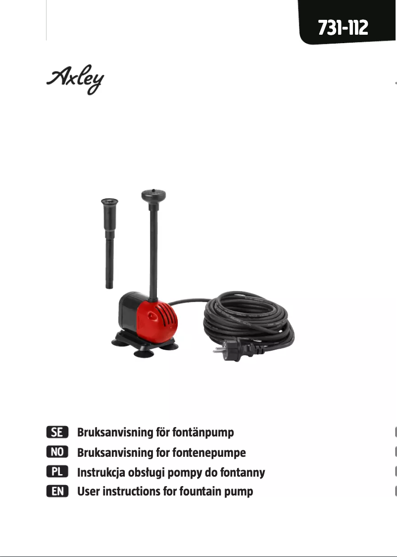 Image de la première page du manuel de l'appareil 731-112