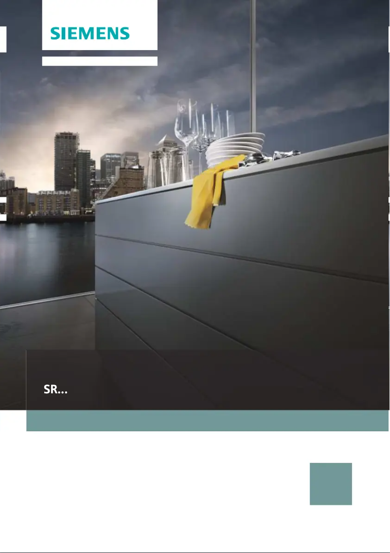 Page n°1 - Manuel utilisateur Siemens iQ100 SR44E203SK