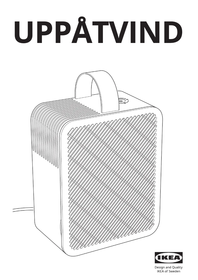 Image de la première page du manuel de l'appareil UPPÅTVIND 204.982.25