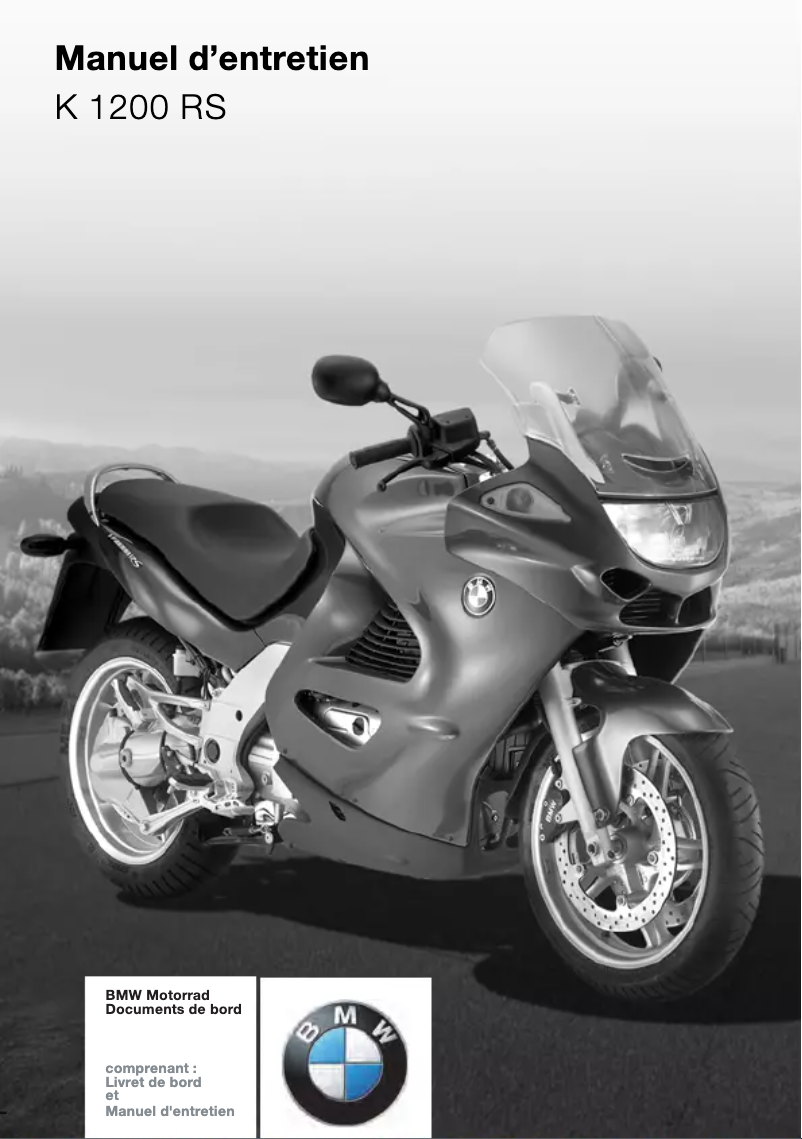 Página 1 del manual Manual de usuario BMW K 1200 RS (2004)