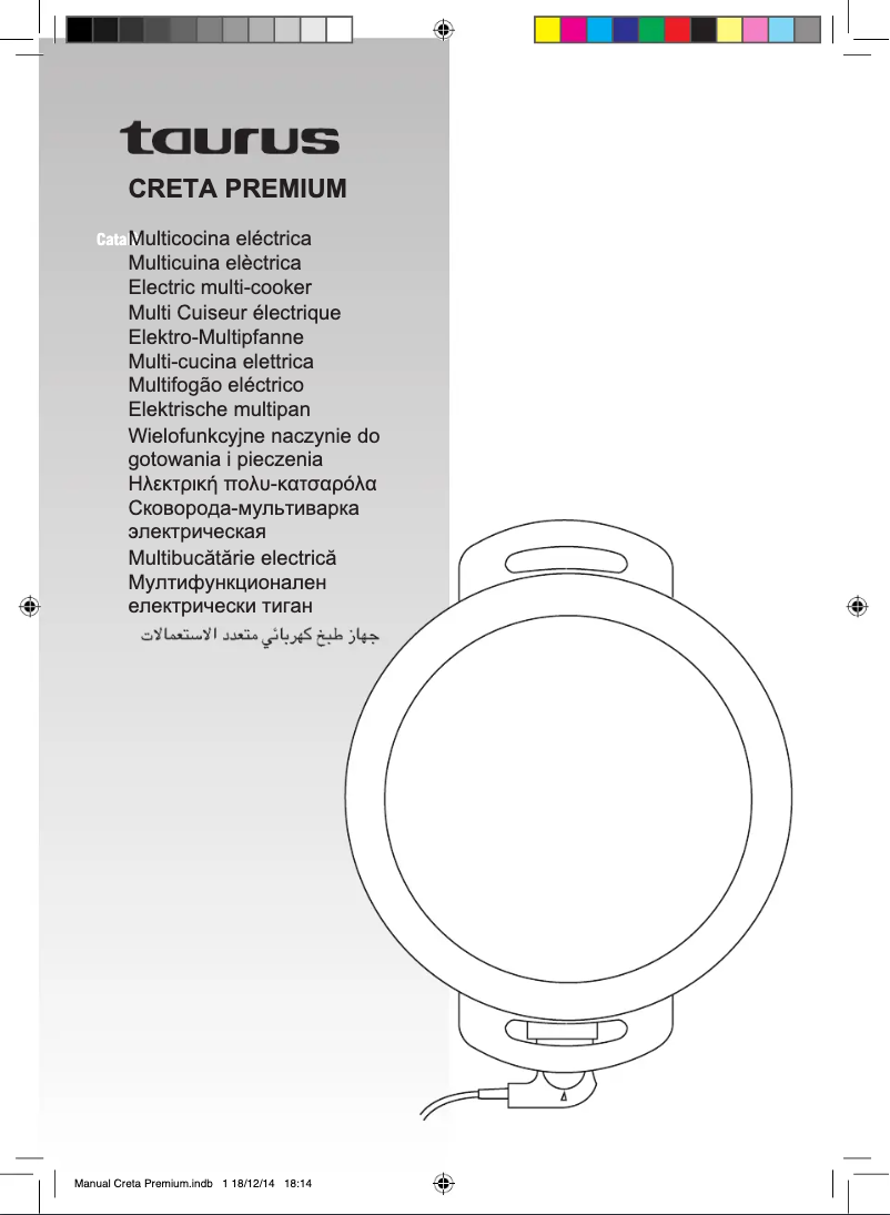 Page 1 de la notice Manuel utilisateur Taurus Creta Premium