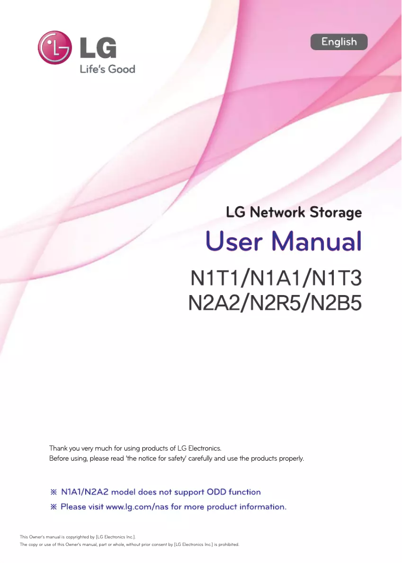 Image de la première page du manuel de l'appareil N2A2