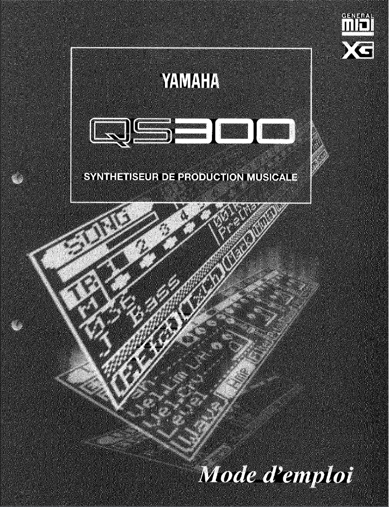 Page n°1 - Manuel utilisateur Yamaha QS300
