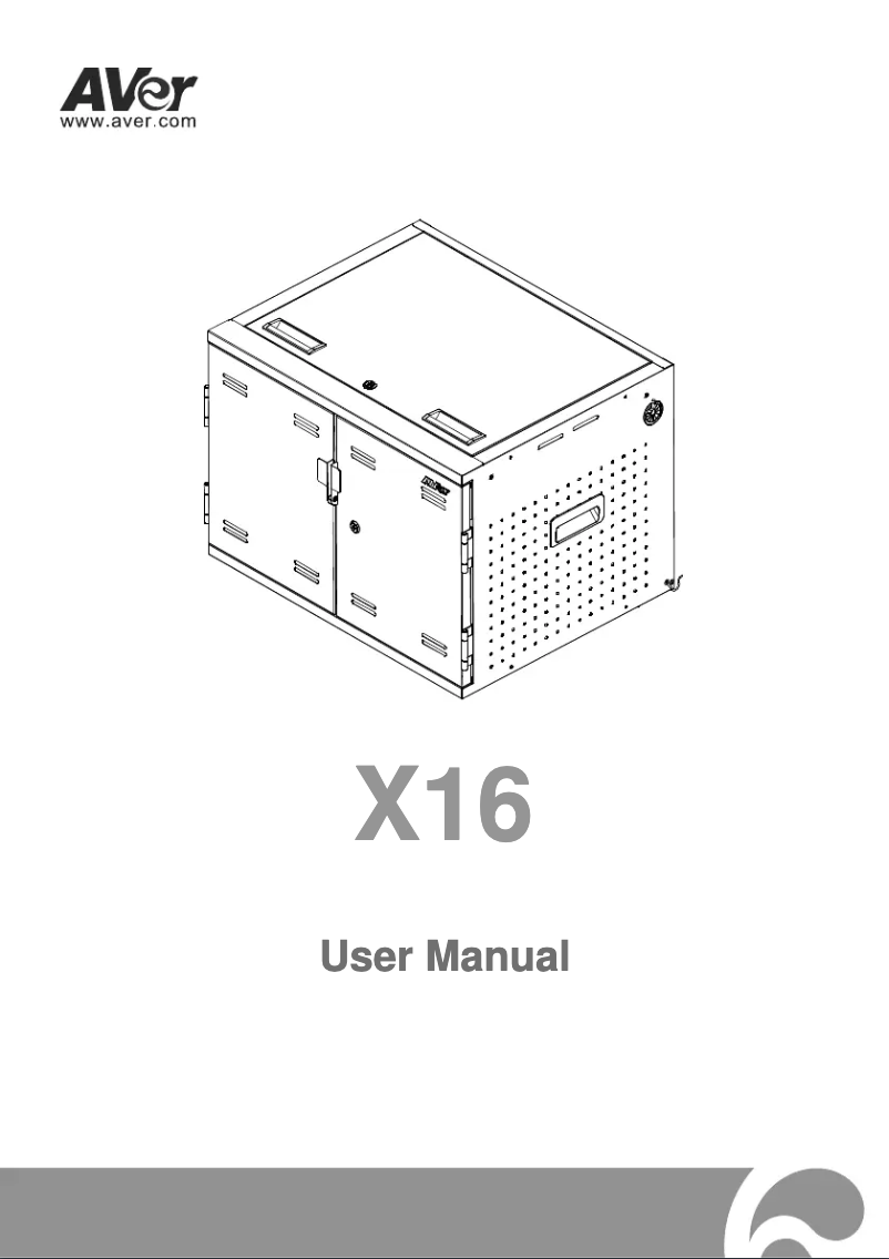 Page 1 de la notice Manuel utilisateur AVer X16