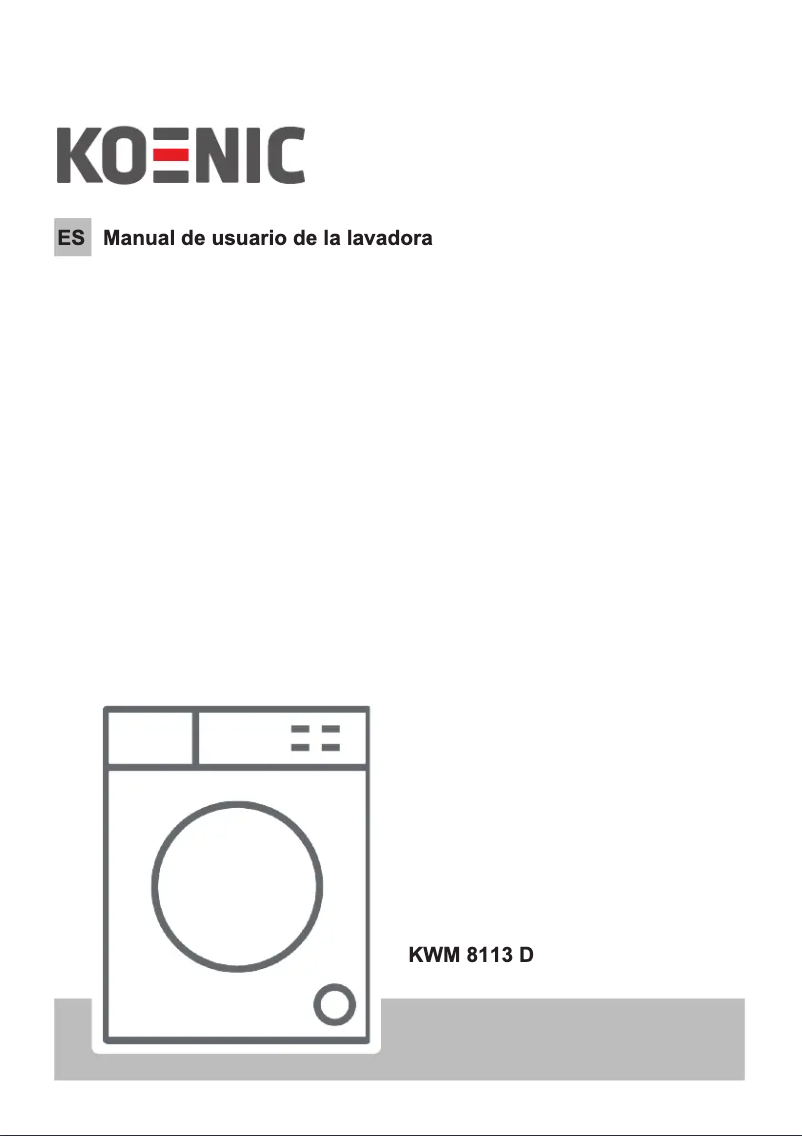 Page 1 de la notice Manuel utilisateur Koenic KWM 8113 D