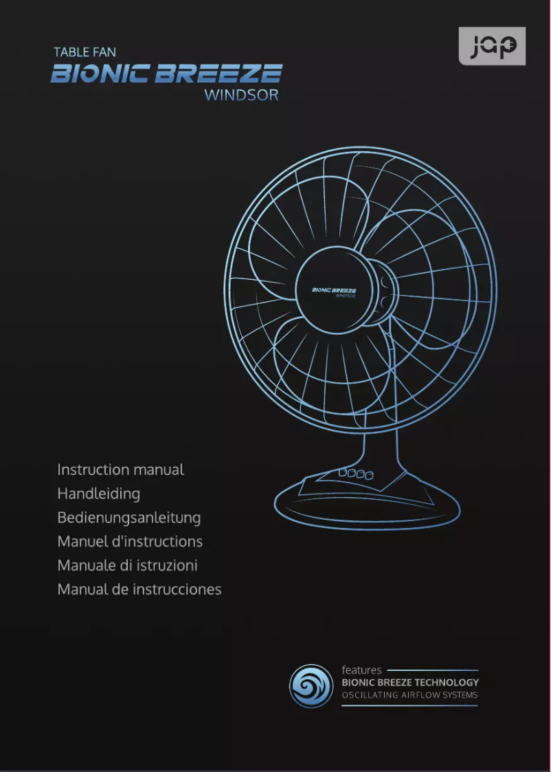 Page 1 de la notice Manuel utilisateur JAP Windsor